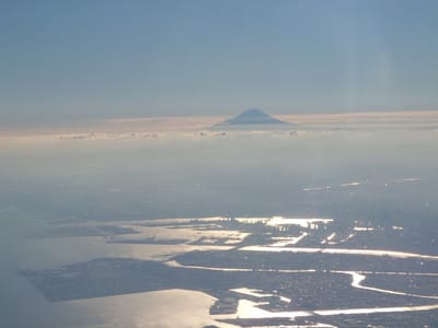 東京湾と富士山🗻のコラボレーション