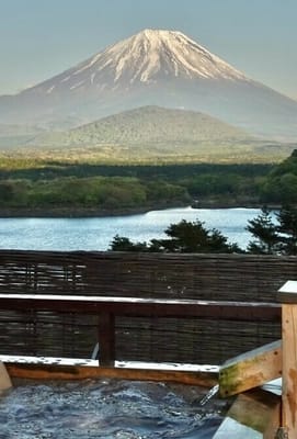 富士山絶景露天風呂♨️🗻