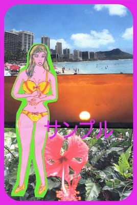 ハワイの彼女像　コスモス彼女像　ココナラで販売中です。