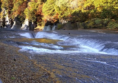 秋の吹割りの滝
