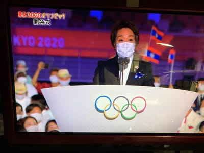世紀のイベントオリンピック開会式終わりました。