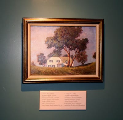プリンス・エドワード島の島巡り、グリーンゲイブルズの絵画