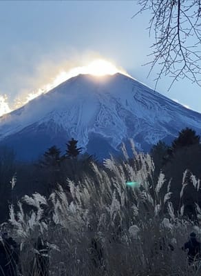 やはり冬の富士山は美しい〜