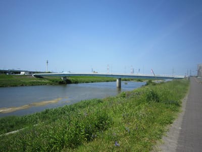 大和川と明治橋