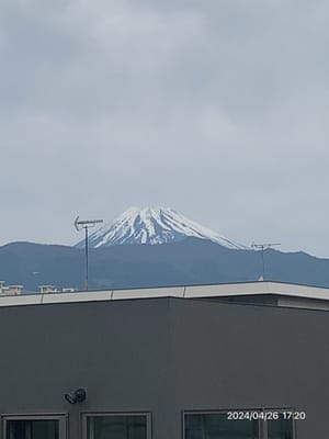 今日の富士山　4月26日