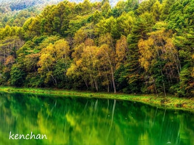 加和志湖の秋