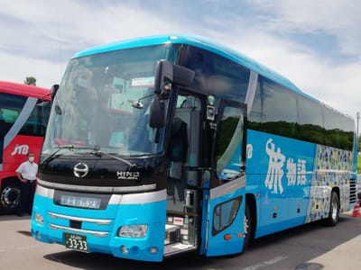 ①ー２    旅物語仕様の観光バス  (ベストシーズン北海道３日間）  2022年7月10日    