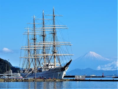 帆船『海王丸』焼津に18年ぶり入港