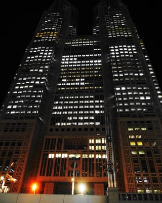 東京都庁舎 「都庁第一本庁舎」(夜景)
