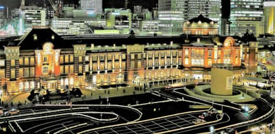 <お気に入り> 東京駅丸の内赤レンガ駅舎 " ライトアップ "