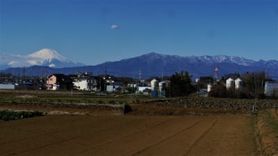 🗻 関東の富士見百景 🗻	横浜市、横根稲荷神社付近