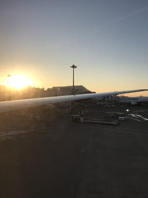 羽田空港からの初日の出