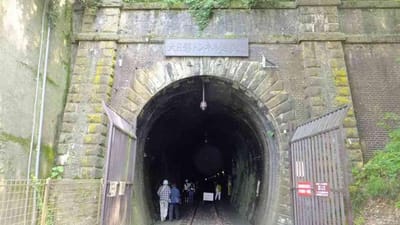 大日影トンネル入口