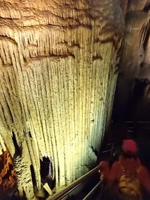 マンモスケイブNPの洞窟内