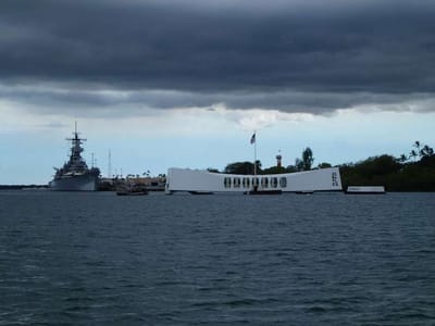 戦艦アリゾナと戦艦ミズーリ記念館