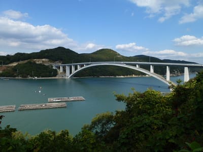 瀬戸内海にかかる橋、頭島大橋