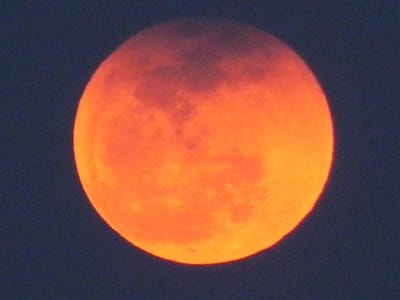 赤い月(blood moon)2014.4.15