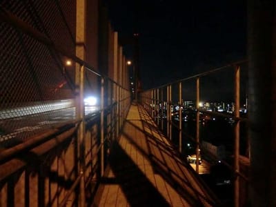 夜の若戸大橋２
