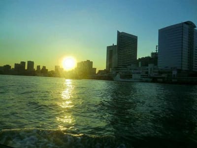 東京湾航行中のヒミコ