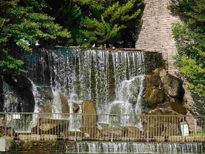 水元公園の“滝”